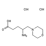 4-amino-5-(morpholin-4-yl)pentanoic acid dihydrochloride