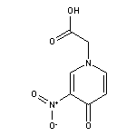 2-(3-nitro-4-oxo-1,4-dihydropyridin-1-yl)acetic acid