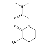 2-(3-amino-2-oxopiperidin-1-yl)-N,N-dimethylacetamide