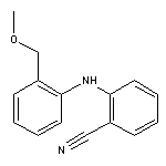 2-{[2-(methoxymethyl)phenyl]amino}benzonitrile