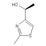 (1S)-1-(2-methyl-1,3-thiazol-4-yl)ethan-1-ol