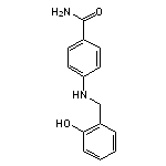 4-{[(2-hydroxyphenyl)methyl]amino}benzamide