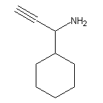 1-cyclohexylprop-2-yn-1-amine