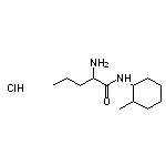 2-amino-N-(2-methylcyclohexyl)pentanamide hydrochloride