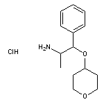 4-(2-amino-1-phenylpropoxy)oxane hydrochloride