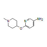 6-[(1-Methyl-4-piperidyl)oxy]pyridin-3-amine