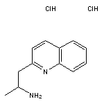 1-(quinolin-2-yl)propan-2-amine dihydrochloride