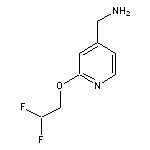 [2-(2,2-difluoroethoxy)pyridin-4-yl]methanamine