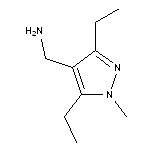 (3,5-diethyl-1-methyl-1H-pyrazol-4-yl)methanamine