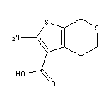 2-amino-4H,5H,7H-thieno[2,3-c]thiopyran-3-carboxylic acid