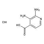 2,3-diaminopyridine-4-carboxylic acid hydrochloride