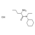 2-amino-N-cyclohexyl-N-ethylpentanamide hydrochloride