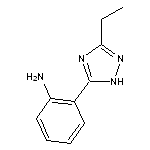 2-(3-ethyl-1H-1,2,4-triazol-5-yl)aniline