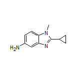 2-Cyclopropyl-1-methyl-1H-benzo[d]imidazol-5-amine