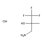 3-amino-1,1,1-trifluoro-2-methylpropan-2-ol hydrochloride