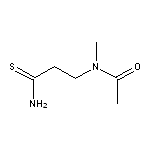 N-(2-carbamothioylethyl)-N-methylacetamide