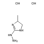 2-hydrazinyl-4-methyl-4,5-dihydro-1H-imidazole dihydrochloride