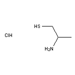 2-aminopropane-1-thiol hydrochloride