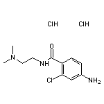 4-amino-2-chloro-N-[2-(dimethylamino)ethyl]benzamide dihydrochloride