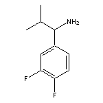 1-(3,4-difluorophenyl)-2-methylpropan-1-amine