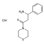 3-amino-1-(morpholin-4-yl)-3-phenylpropan-1-one hydrochloride