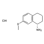 (1S)-7-methoxy-1,2,3,4-tetrahydronaphthalen-1-amine hydrochloride