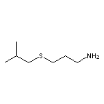 3-[(2-methylpropyl)sulfanyl]propan-1-amine