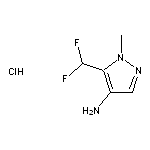 5-(difluoromethyl)-1-methyl-1H-pyrazol-4-amine hydrochloride