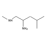 (2-amino-4-methylpentyl)(methyl)amine