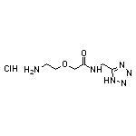 2-(2-aminoethoxy)-N-(1H-1,2,3,4-tetrazol-5-ylmethyl)acetamide hydrochloride