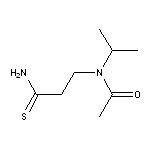 N-(2-carbamothioylethyl)-N-(propan-2-yl)acetamide