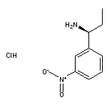 (1S)-1-(3-nitrophenyl)propan-1-amine hydrochloride