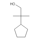 2-cyclopentyl-2-methylpropan-1-ol