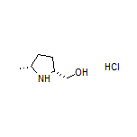 [(2R,5R)-5-methylpyrrolidin-2-yl]methanol hydrochloride