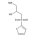 1-amino-3-(thiophene-2-sulfonyl)propan-2-ol