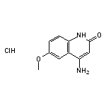 4-amino-6-methoxy-1,2-dihydroquinolin-2-one hydrochloride