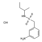 1-(3-aminophenyl)-N-(butan-2-yl)methanesulfonamide hydrochloride