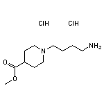 methyl 1-(4-aminobutyl)piperidine-4-carboxylate dihydrochloride