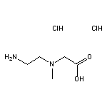 2-[(2-aminoethyl)(methyl)amino]acetic acid dihydrochloride