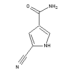 5-cyano-1H-pyrrole-3-carboxamide