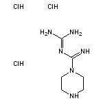 2-(piperazine-1-carboximidoyl)guanidine trihydrochloride