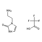 1-(2-aminoethyl)-2,3-dihydro-1H-imidazol-2-one, trifluoroacetic acid