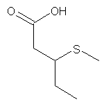 3-(methylsulfanyl)pentanoic acid