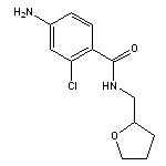 4-amino-2-chloro-N-(oxolan-2-ylmethyl)benzamide