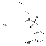 1-(3-aminophenyl)-N-butyl-N-methylmethanesulfonamide hydrochloride