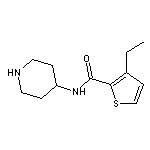 3-ethyl-N-(piperidin-4-yl)thiophene-2-carboxamide