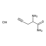 2-aminopent-4-ynamide hydrochloride