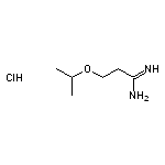 3-(propan-2-yloxy)propanimidamide hydrochloride