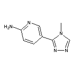 5-(4-methyl-4H-1,2,4-triazol-3-yl)pyridin-2-amine