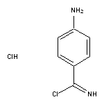 4-aminobenzene-1-carbonimidoyl chloride hydrochloride